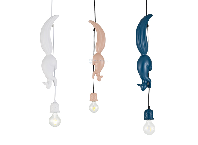 Playing Squirrel Pendant Light