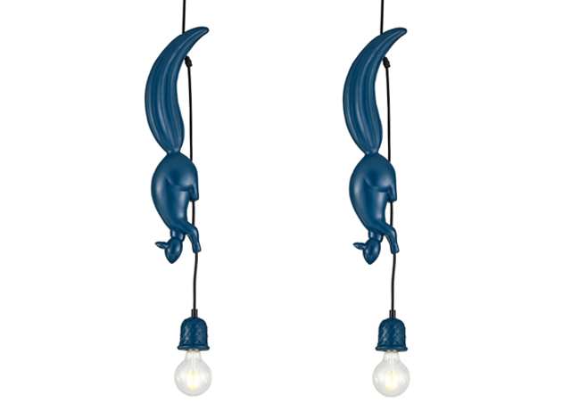 Playing Squirrel Pendant Light